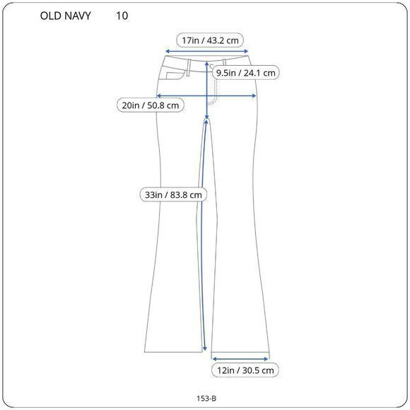 Old Navy Trouser Pants Wide Leg Grey Pinstripe Mid Rise Stretch 10 x 33‎ - Picture 3 of 12